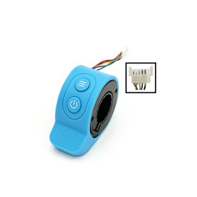 Accelerateur 2 interrupteurs bleu Cecotec Bongo Serie A pour trottinette électrique - wattiz