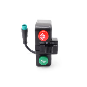 Comando claxon faros