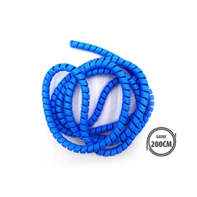 Funda protectora de cable azul 2 m