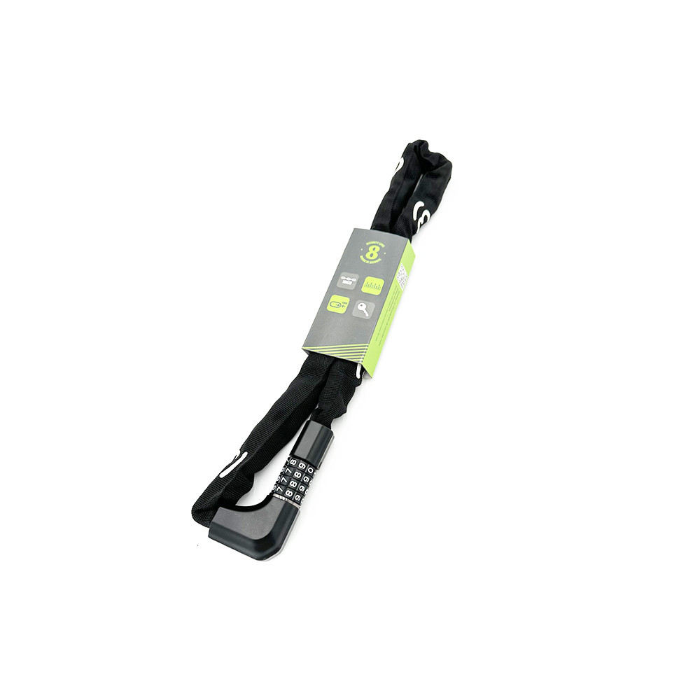 6mm chain lock 1m long code + keys