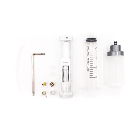 Herramientas de purga y engarce para latiguillos de frenos hidráulicos Teverun