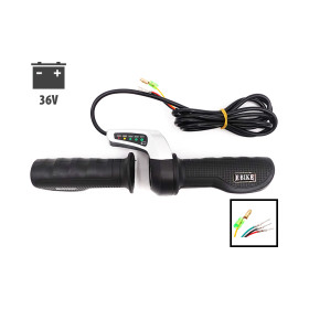 Handgriff Beschleuniger Draisine 36V Batterieanzeige