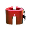 Reinforced clamp ring for Zero Dualtron fork tightening - red color