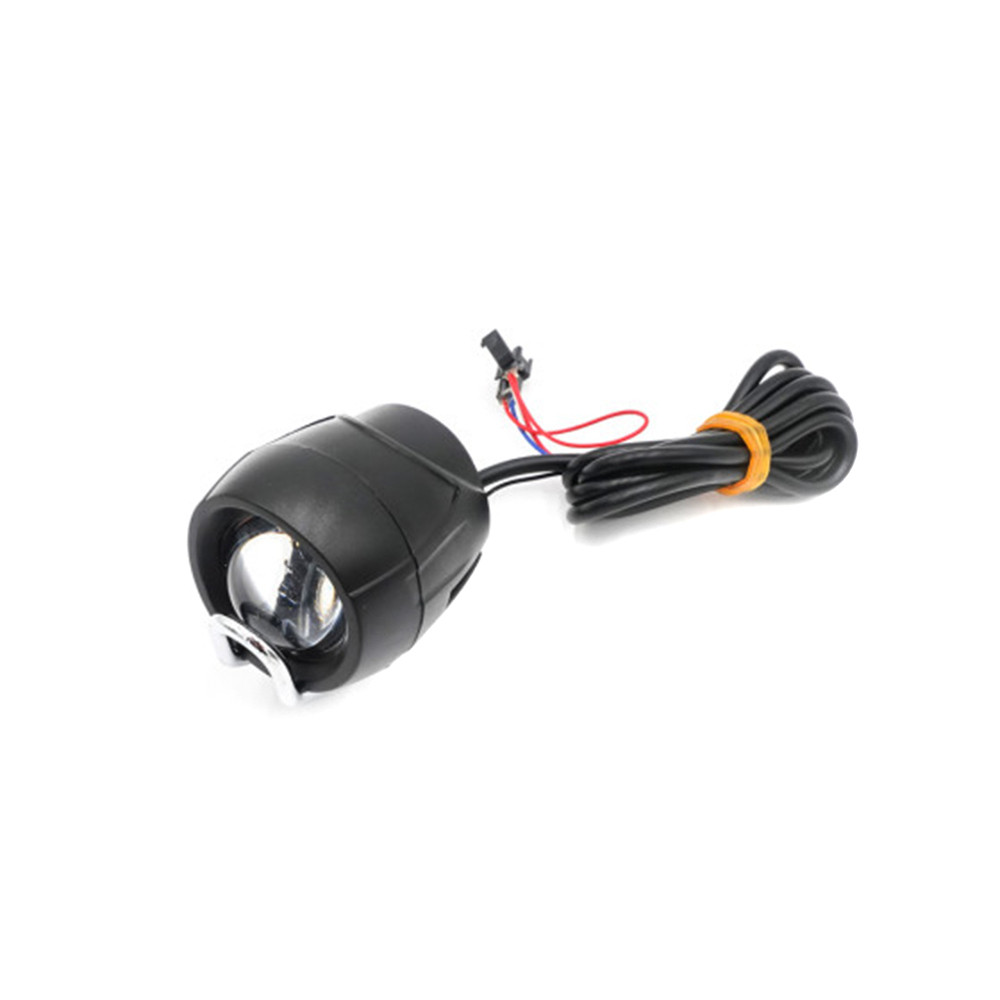 Luz LED y claxon delantero negro
