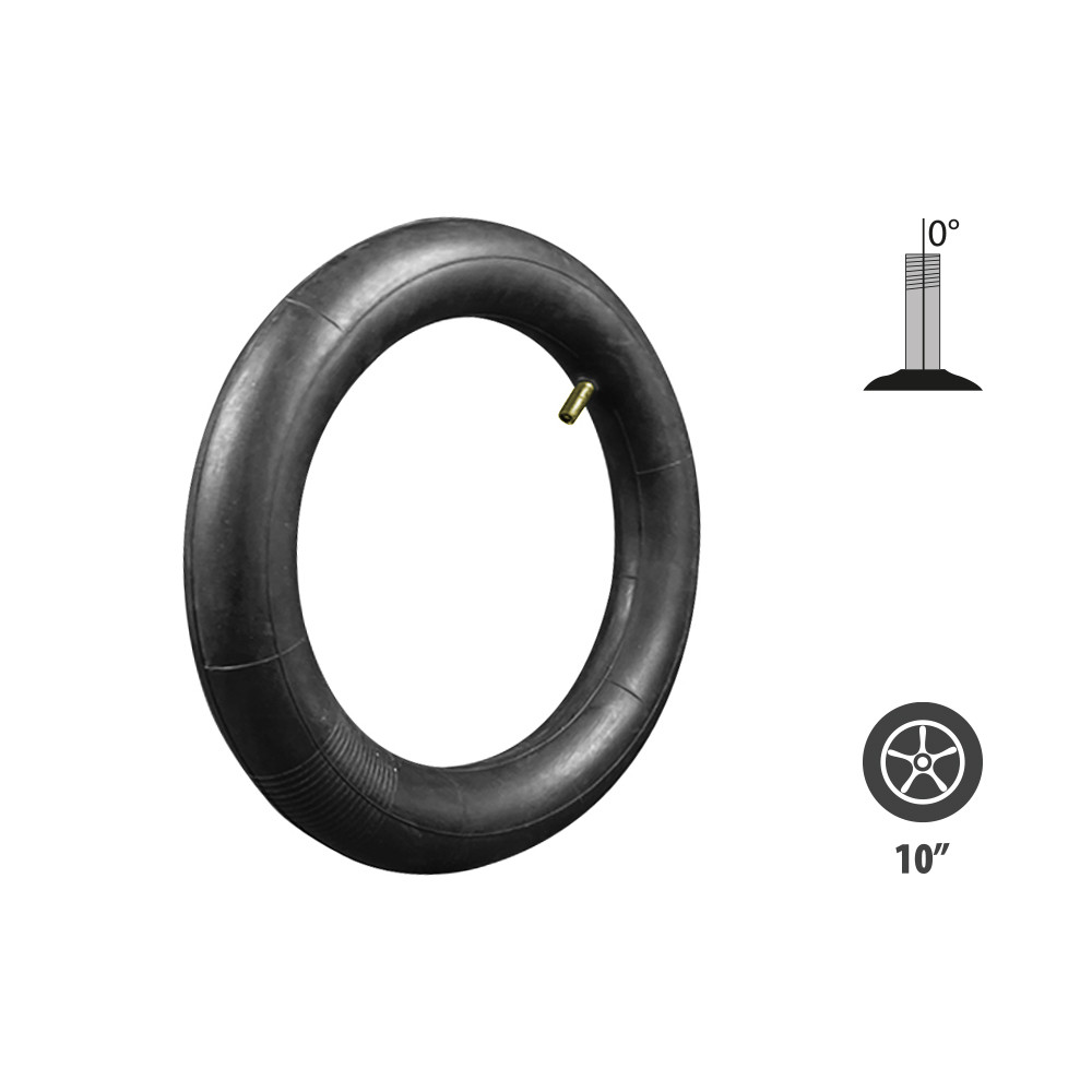 10x2/2.125 Right-Valve Inner Tube for Xiaomi M365