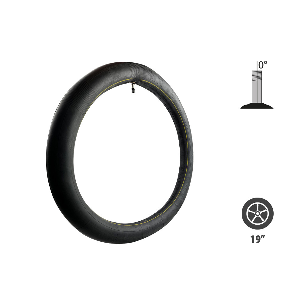 70/100-19 inner tube with straight valve