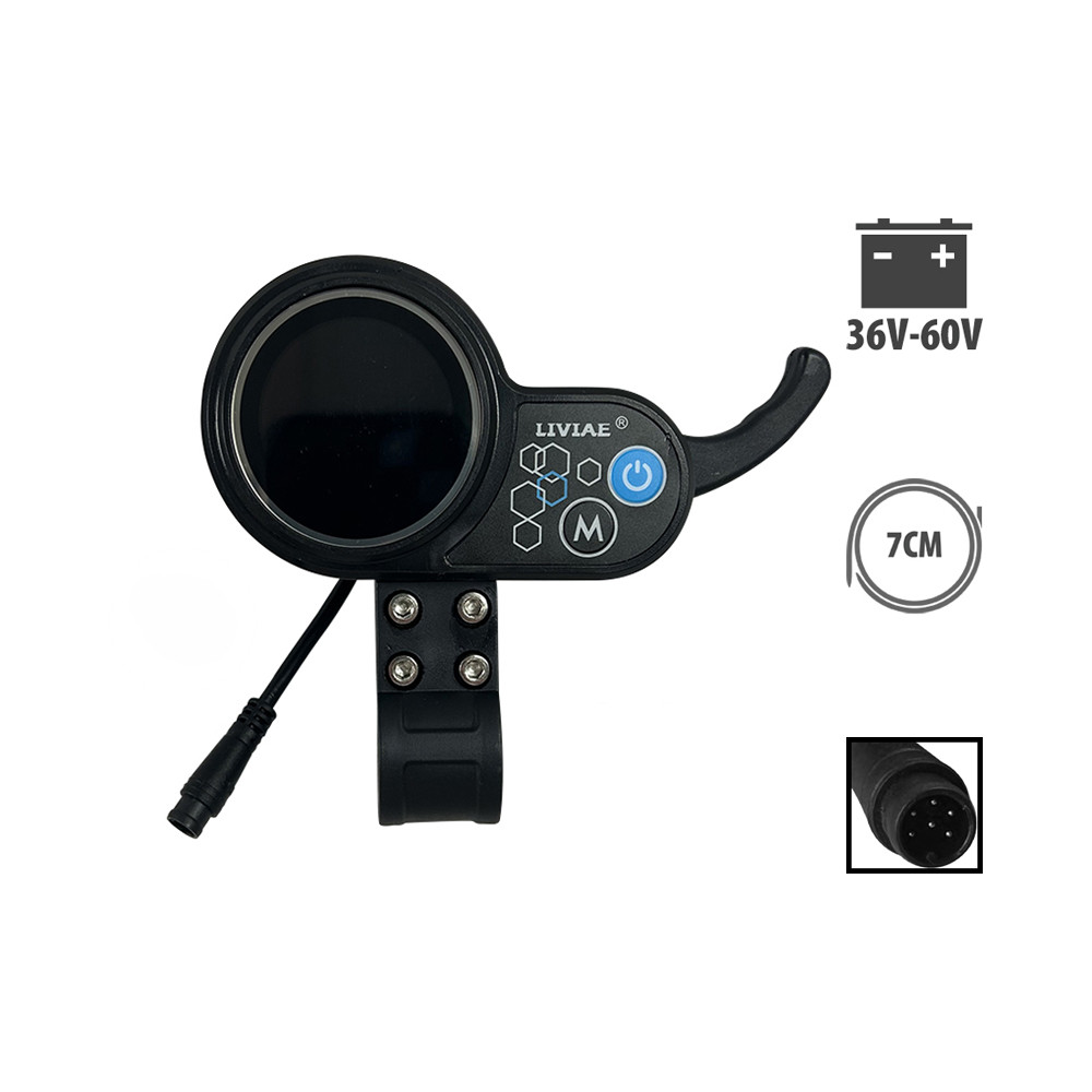 Kit controlador display cable Liviae 48v20A