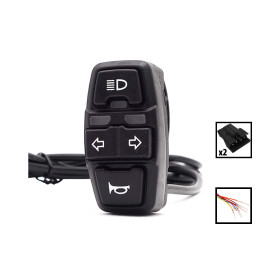 Turn signal switch headlight horn Minimotors