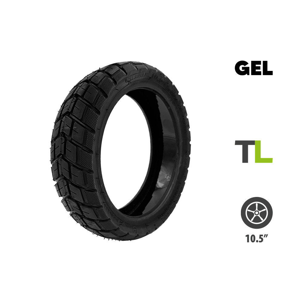 Neumático sin cámara Off Road 10.5x2.75 con gel antipinchazos