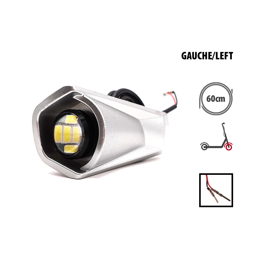 Plastic front left with LED Dualtron Togo