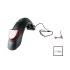 Rear mudguard and LED for Kugoo S1 Kirin