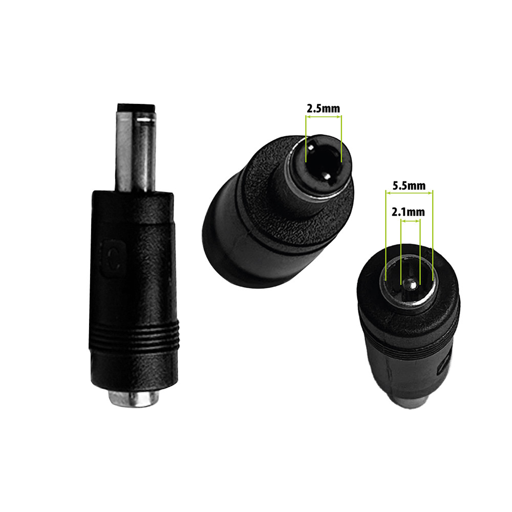 Charger adapter tip DC 5.5 2.1➡️2.5