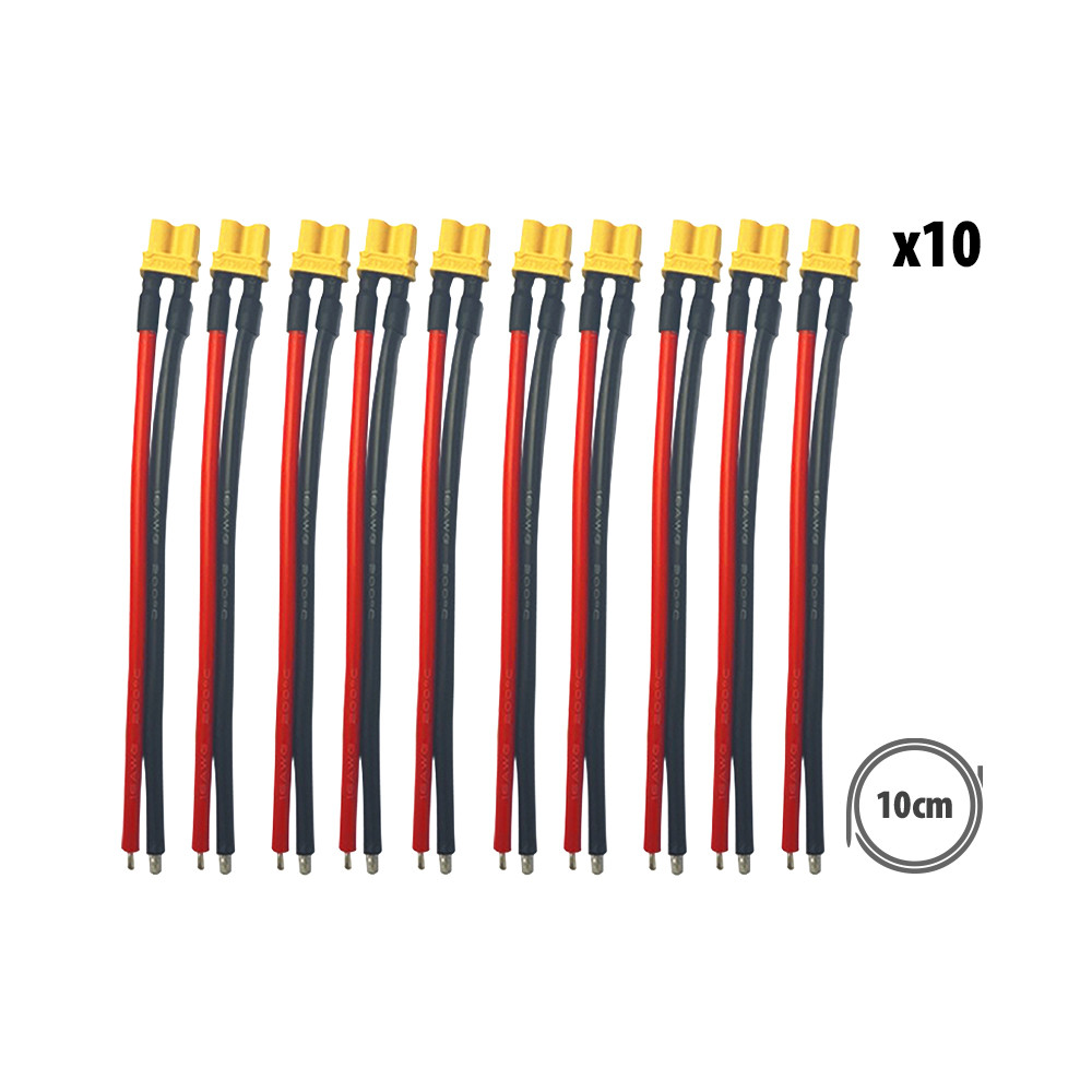 XT30 Female Cable X10pcs