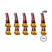 Tomas XT60 hembra con cable 10cm X10 uds