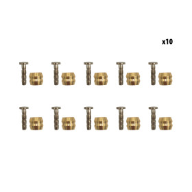 Shimano BH-90 brake pins and needles (x10 sets)