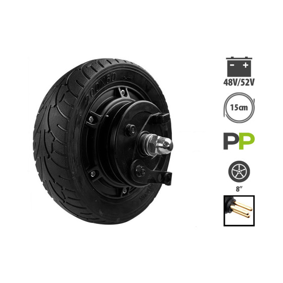 Moteur de Z8 avec pneu plein compatible 48V et 52V pour trottinette électrique - Wattiz