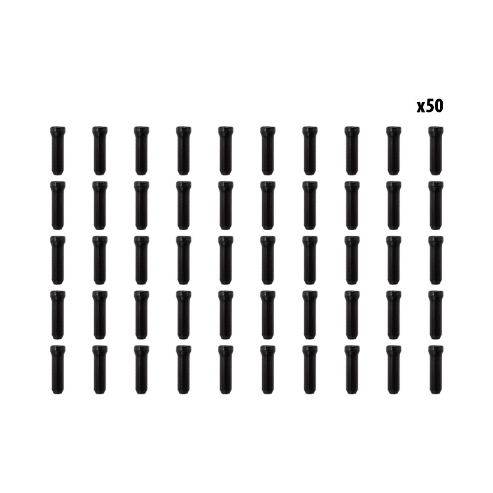 Cable stop x50 black for electric scooter - Wattiz