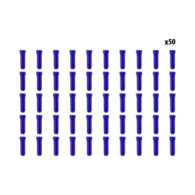 Arrets cables x50 pcs bleu pour trottinette électrique - Wattiz