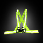 Gilet signalisation bandes reflechissantes vert pour trottinette électrique - Wattiz