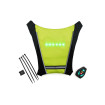 LED warning waistcoat with yellow remote control for electric scooters - Wattiz