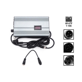 Fast charger pack 60V ➡️ 67V 1-10A + LP-16 Adapter