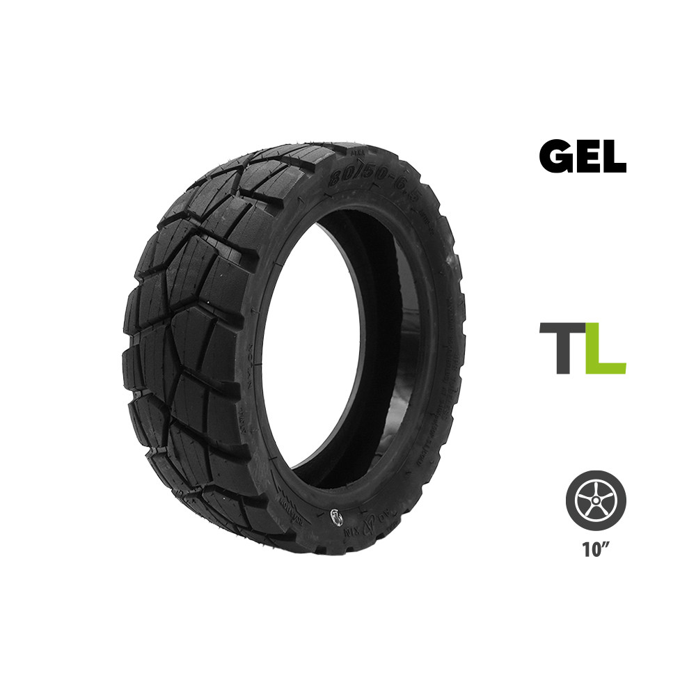 Dualtron Victor 2025 80/50-6.5 tubeless + anti-puncture gel tyre (10x3-6.5)