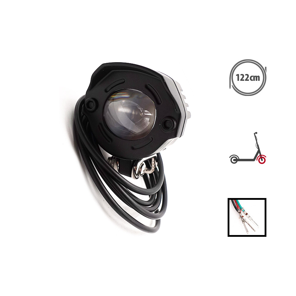 Dualtron Togo Ltd LED headlight with horn