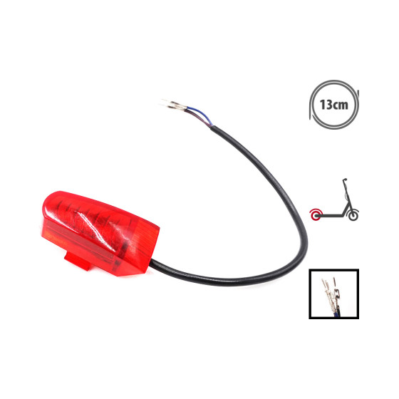 LED arriere Etwow 3 fils pour trottinette électrique - Wattiz