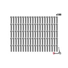 Vis BTR roue Ar Dualtron Mini (x100 pcs) pour trottinette électrique - Wattiz
