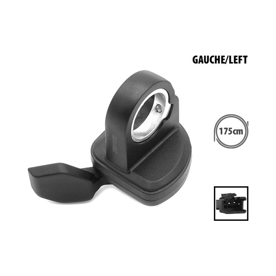 Gâchette Gauche accélérateur type quad pour trottinette électrique - wattiz