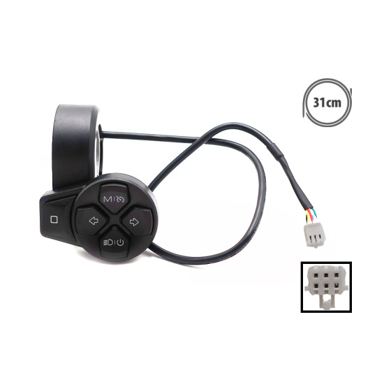 Interrupteur Ninebot Segway ZT3 Pro pour trottinette électrique - Wattiz