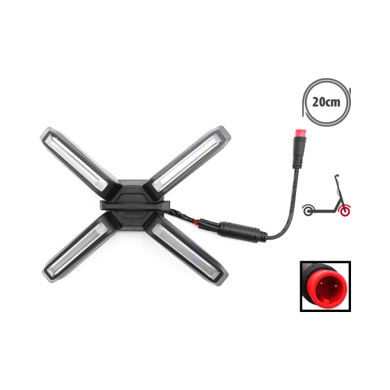 Phare avant LED Ninebot Segway ZT3 Pro pour trottinette électrique - Wattiz