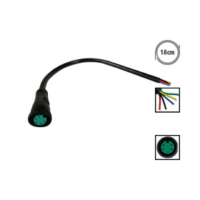 Waterproof 5-pin female connector