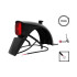 Garde boue arriere Ninebot E2 E2 Plus pour trottinette électrique - Wattiz