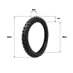 Reifen 90/90-19 OffRoad Sur-ron Lightbee Talaria