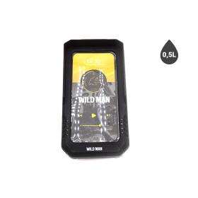 Sacoche support telephone fixe 0,5L IPX6 Wildman pour trottinette électrique - Wattiz