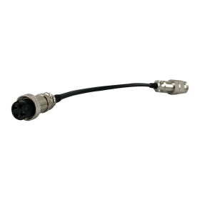 Adaptateur GX16-3 pins male vers GX16-4 pins femelle pour trottinette électrique - Wattiz