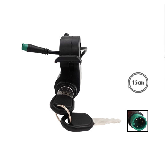 Gachette Accelerateur contacteur a clé Kukirin G2 Pro /G2 Max pour trottinette électrique - Wattiz