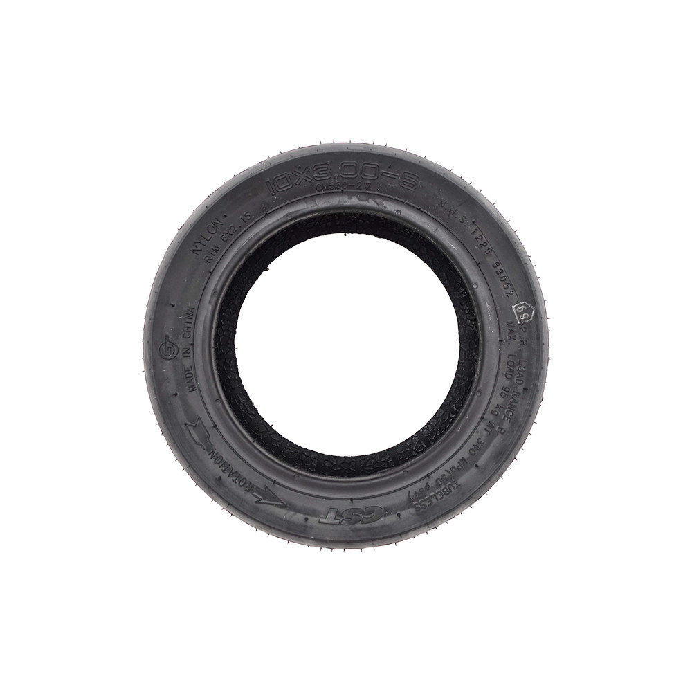 Pneu 10x3.00-6 CST tubeless avec gel anti crevaison Dualtron Victor Nami Klima