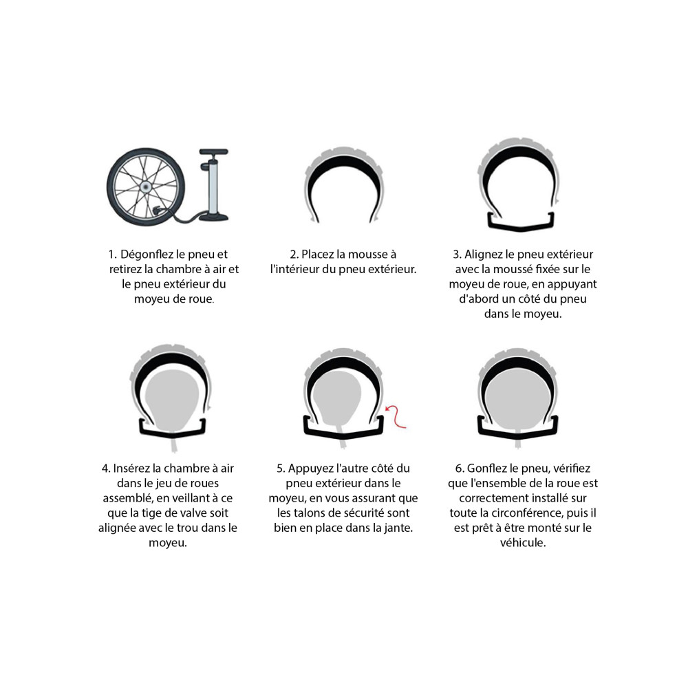 Espuma antipinchazos Fat Bike 20x4