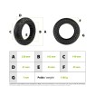 Solid tire 10x2.50-6.5 Ninebot G30