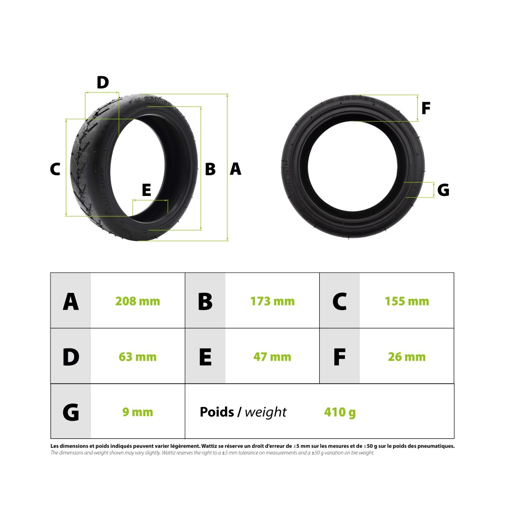 Reifen 230x50 Xiaomi Mi3 Lite Mi4 Lite (1st Gen)