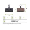 Shimano Semi-Metallic Brake Pads G03S
