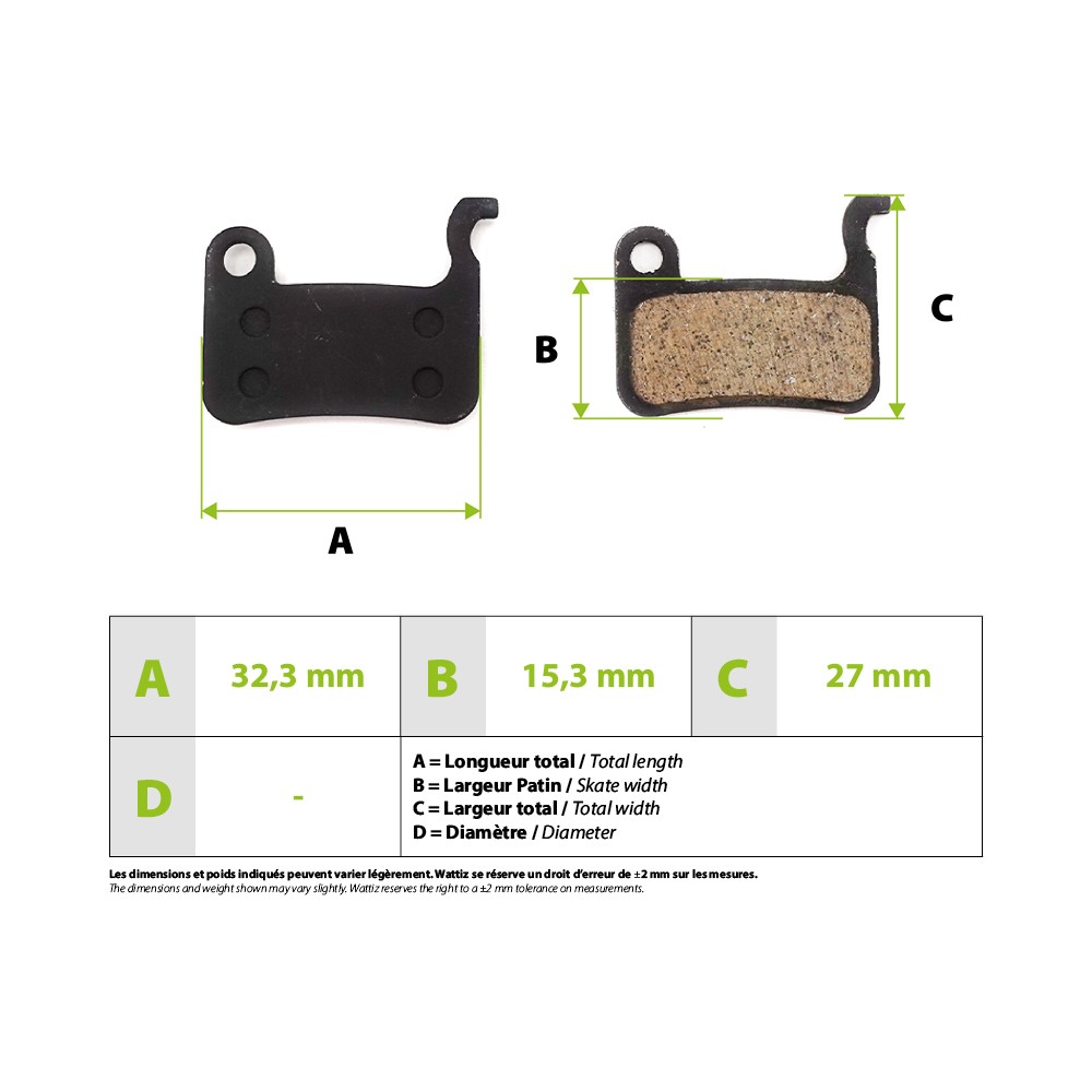 Xtech Zoom Xiaomi Mi3 Brake Pads