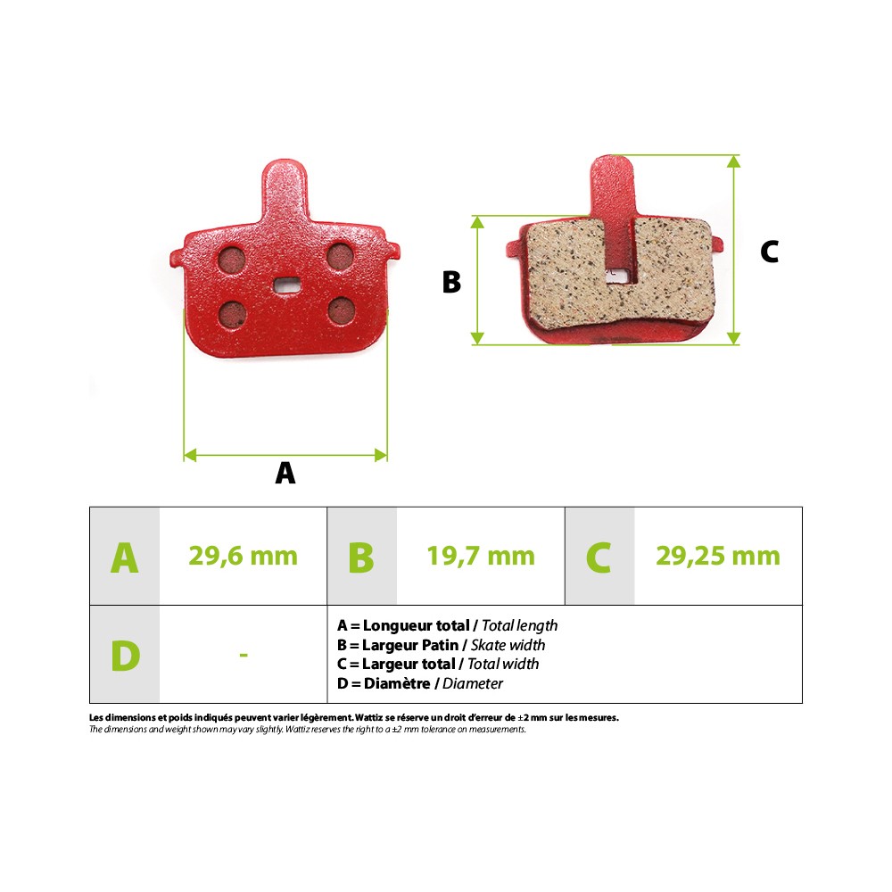 Kugoo Gbooster 11E Brake Pads