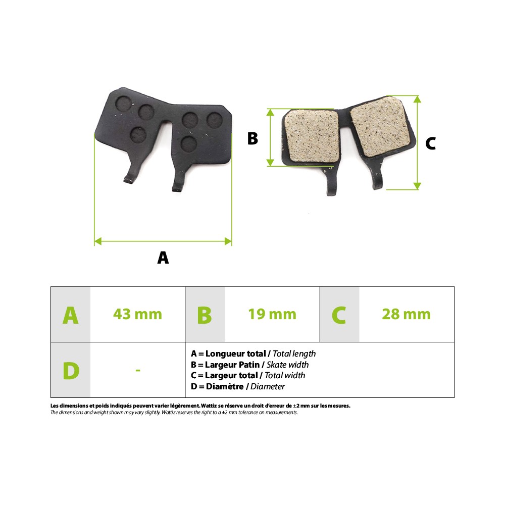 Magura 9.C brake pads