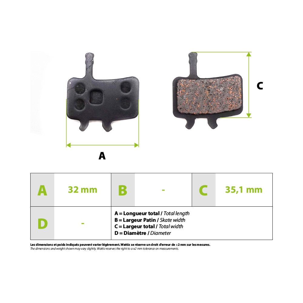 Avid Juicy BB7 Brake Pads