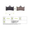 Hope Tech V4 Semi Metal Brake Pads