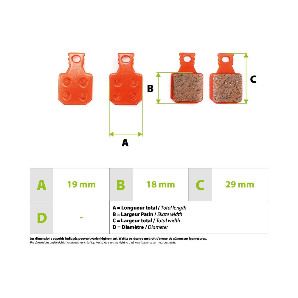 Magura MT5 MT7 ceramic brake pads