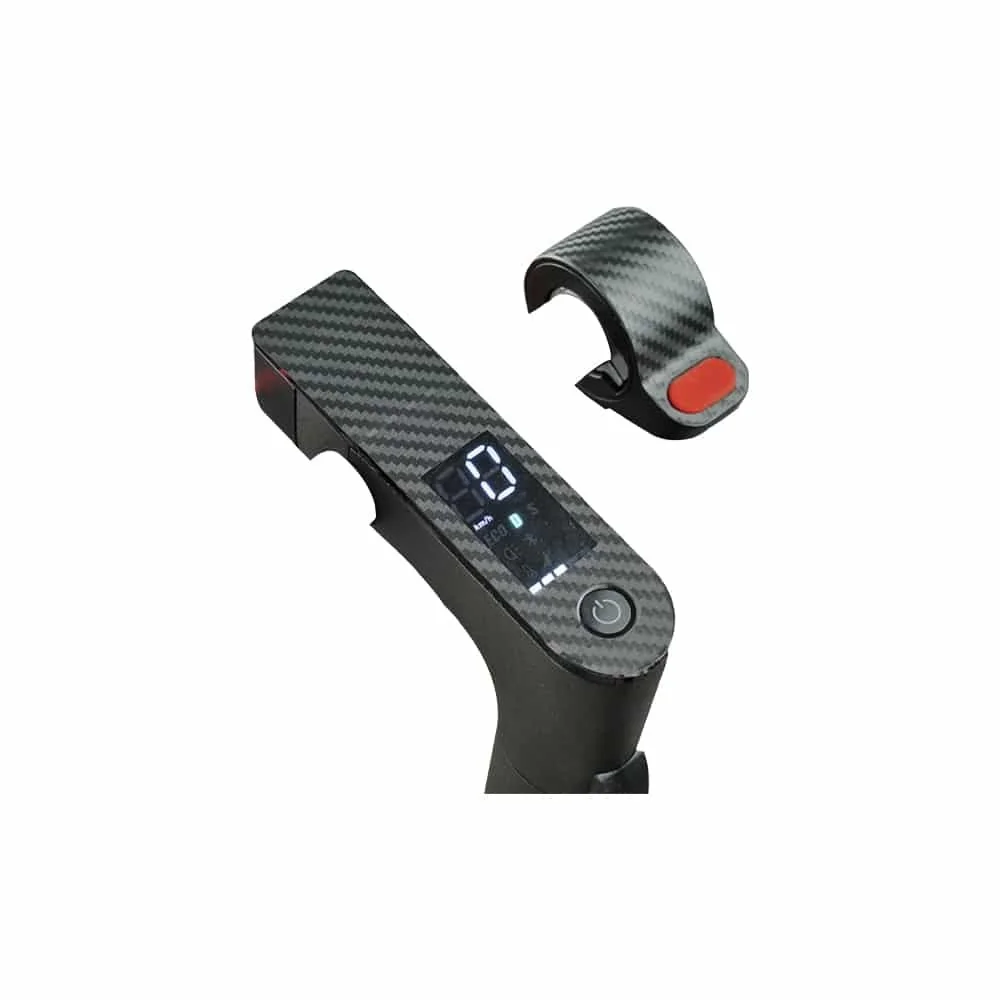 Stickers de carbono para pantalla y acelerador de Xiaomi